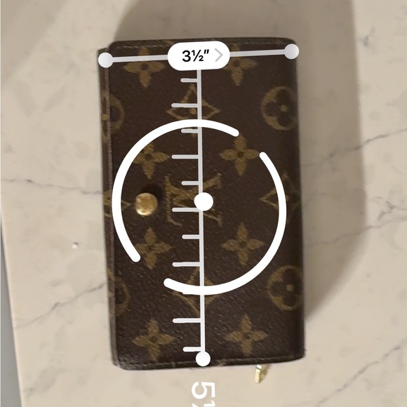 Louis Vuitton Sarah Brown and Gold Monogram Wallet - Picture 7 of 7